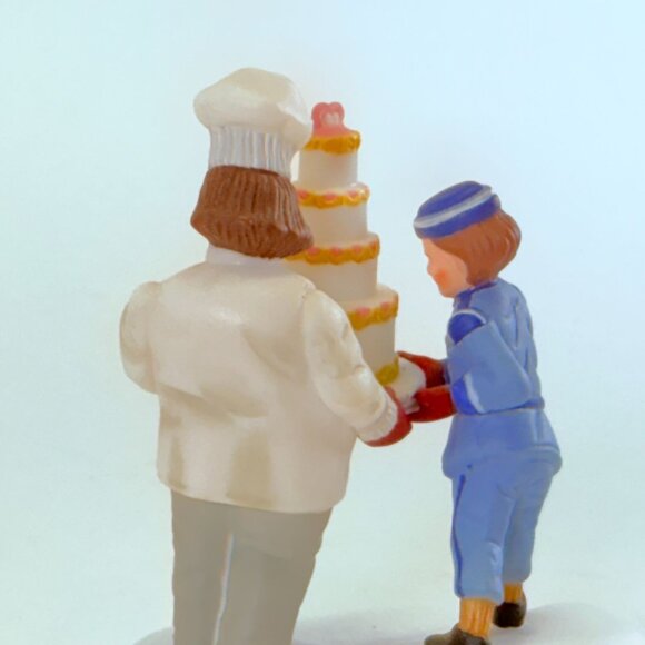 Dept 56 City Professions Postman & Dairy Delivery Man Set of 2 Figurines - Picture 7 of 13